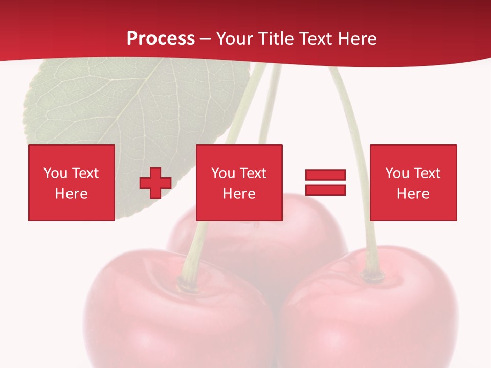 Cherry Juicy Berry PowerPoint Template