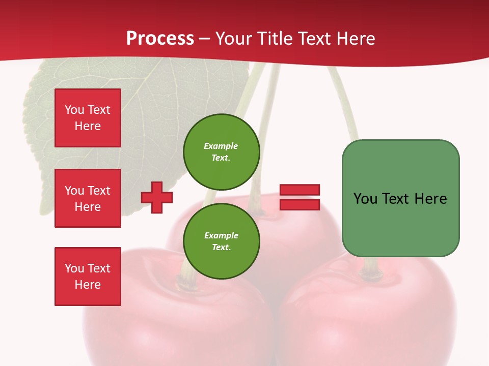 Cherry Juicy Berry PowerPoint Template