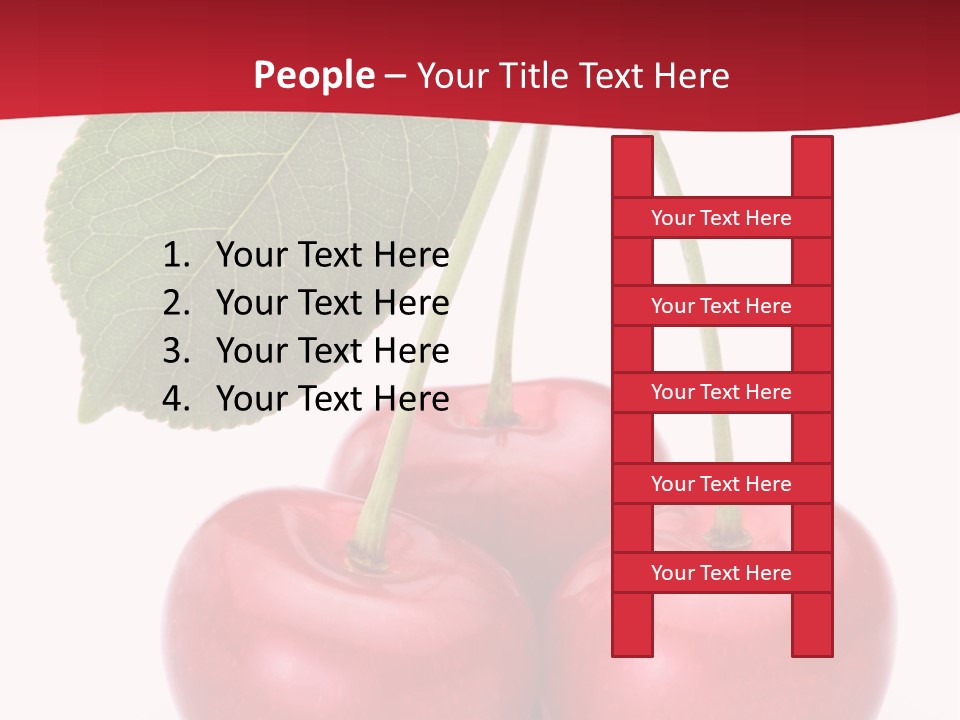 Cherry Juicy Berry PowerPoint Template