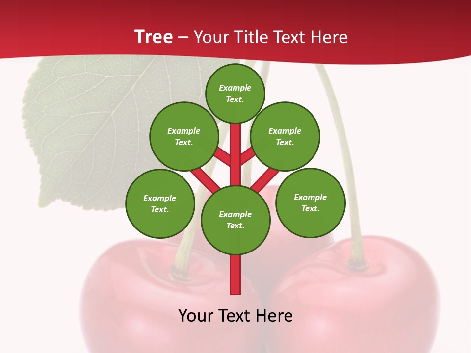 Cherry Juicy Berry PowerPoint Template