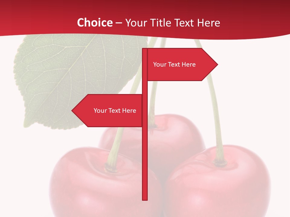 Cherry Juicy Berry PowerPoint Template