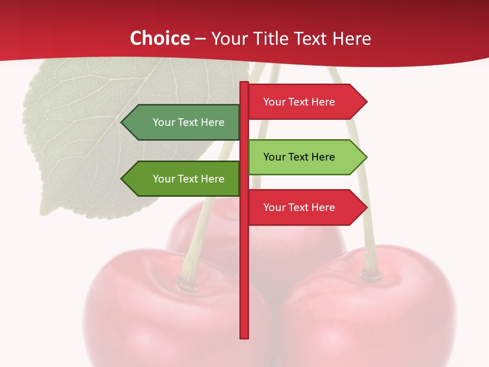 Cherry Juicy Berry PowerPoint Template