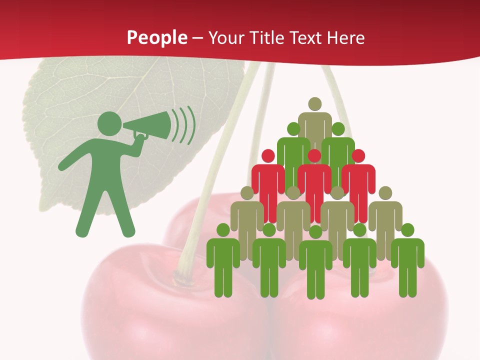Cherry Juicy Berry PowerPoint Template