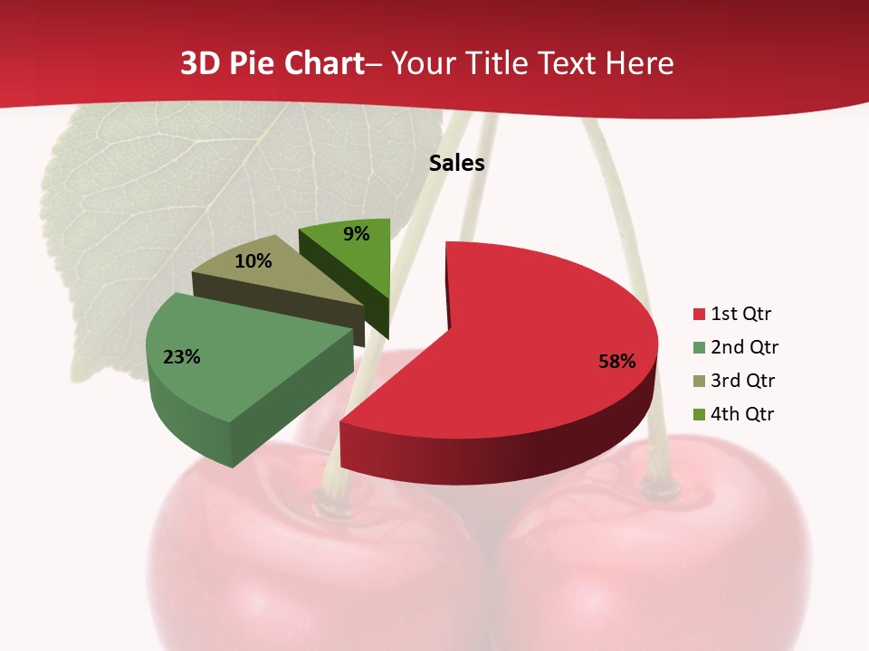 Cherry Juicy Berry PowerPoint Template