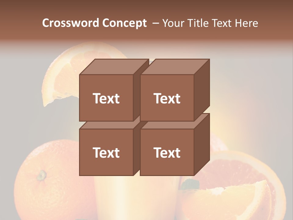 Cold Still Life Healthy PowerPoint Template