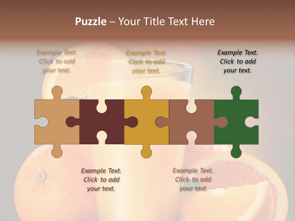 Cold Still Life Healthy PowerPoint Template