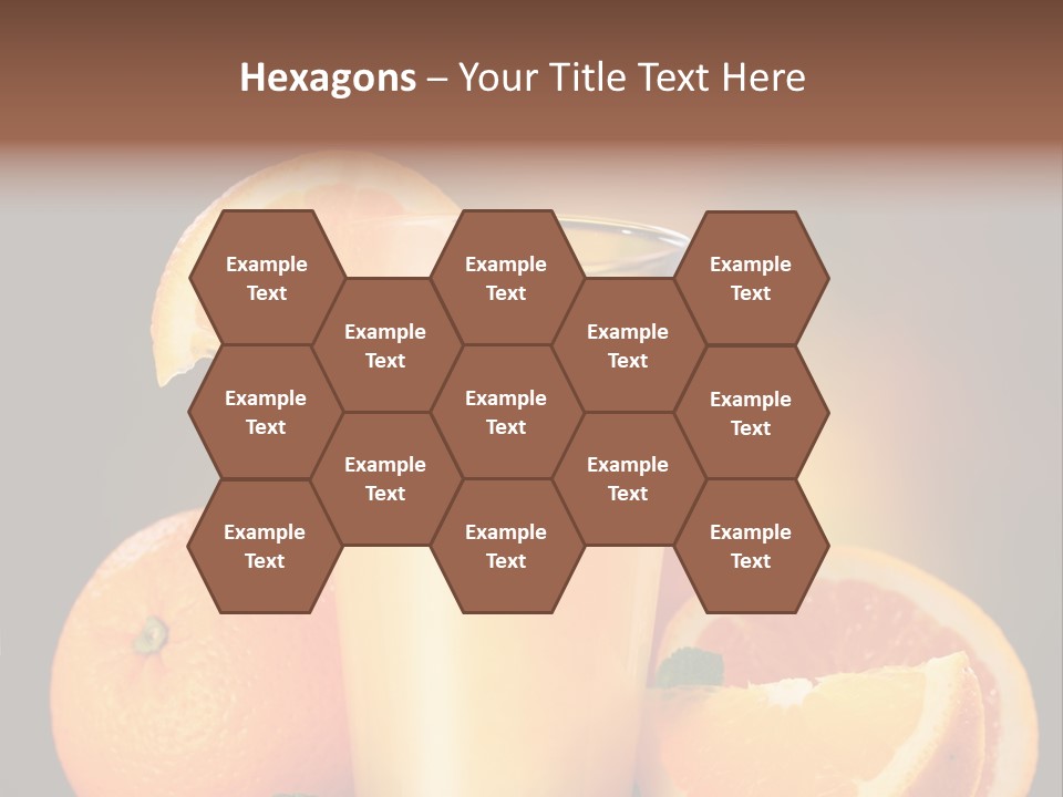 Cold Still Life Healthy PowerPoint Template