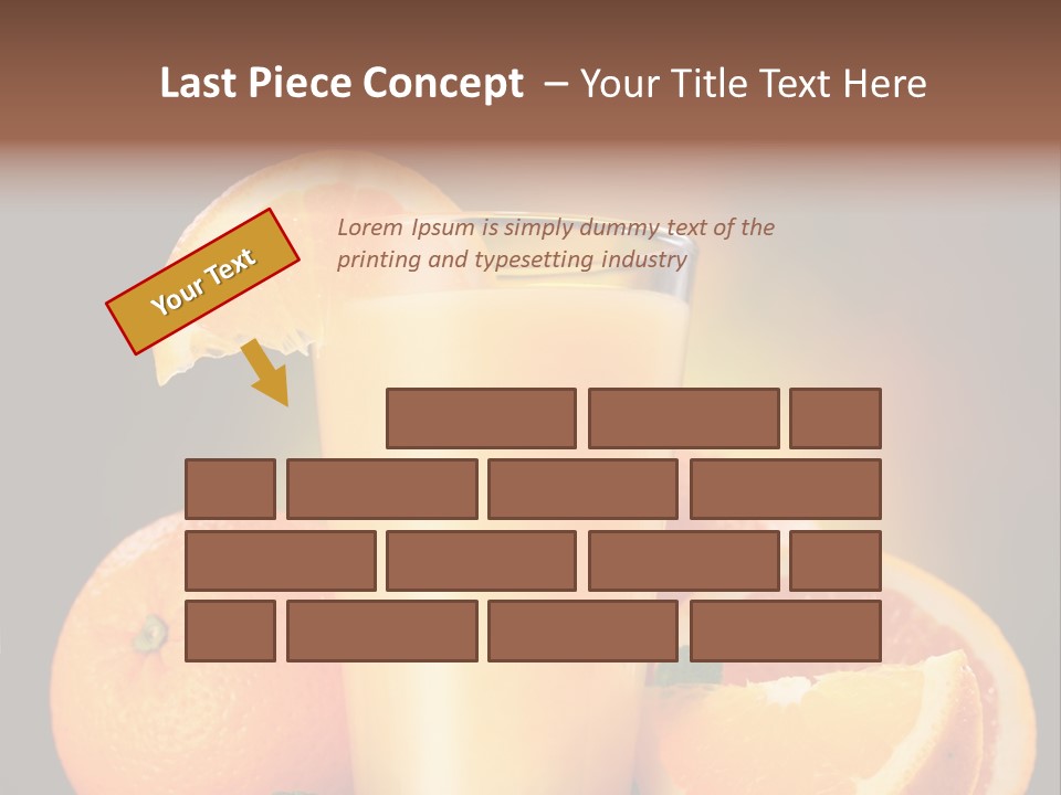 Cold Still Life Healthy PowerPoint Template