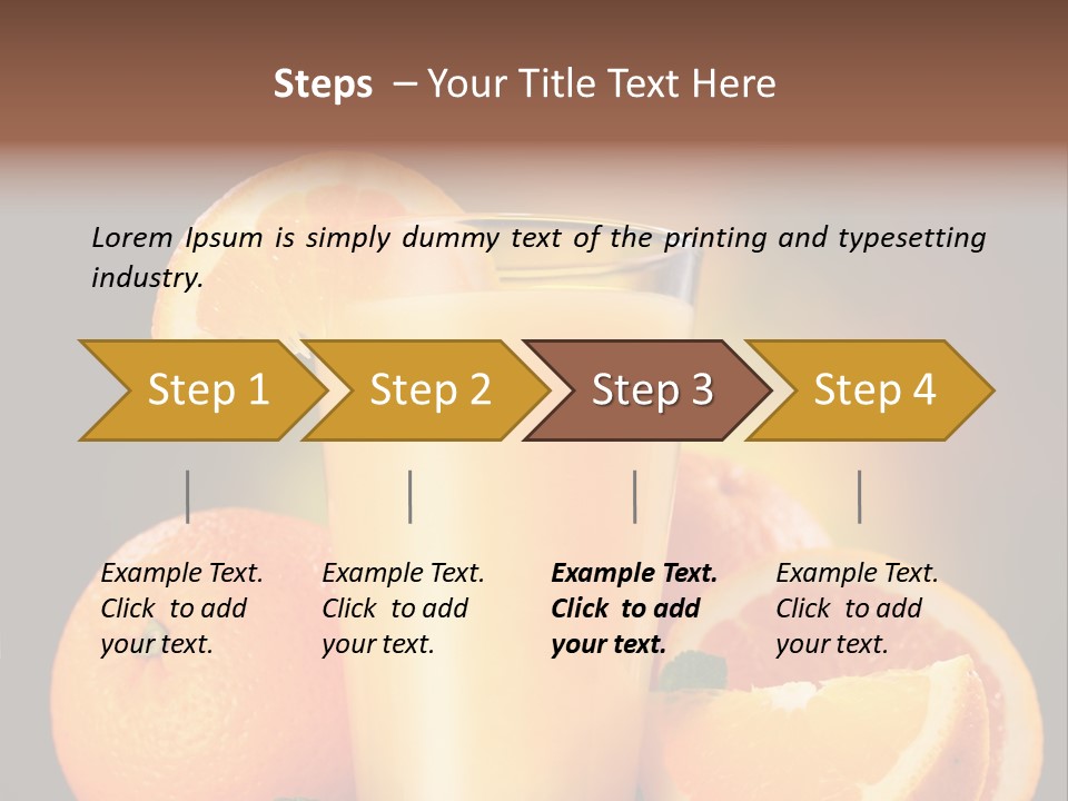 Cold Still Life Healthy PowerPoint Template