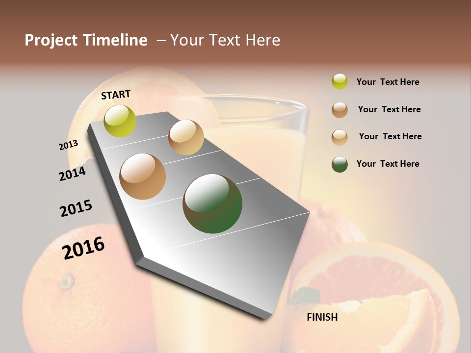 Cold Still Life Healthy PowerPoint Template