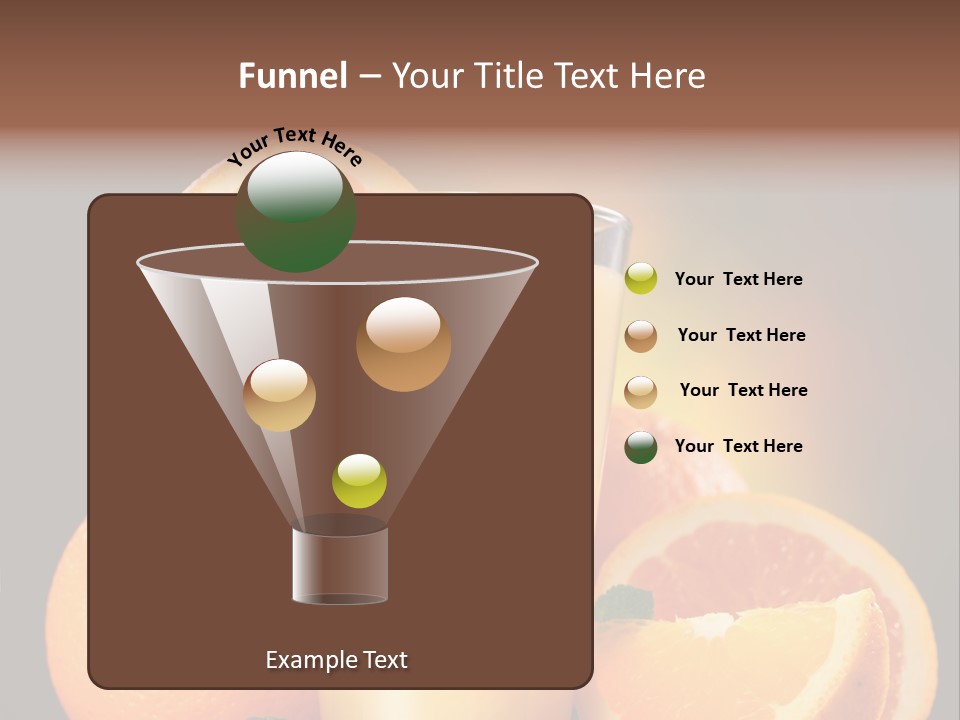 Cold Still Life Healthy PowerPoint Template