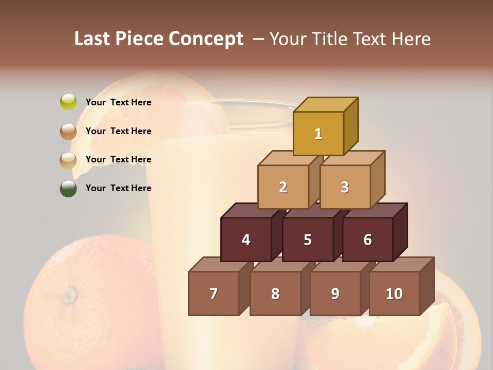 Cold Still Life Healthy PowerPoint Template