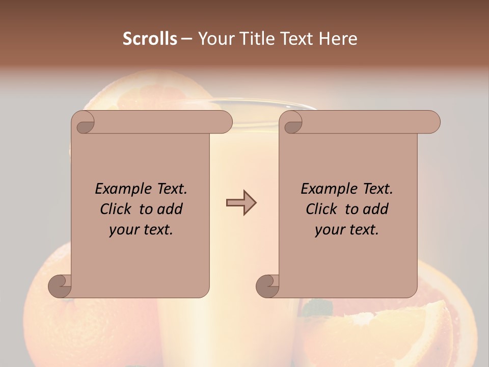Cold Still Life Healthy PowerPoint Template