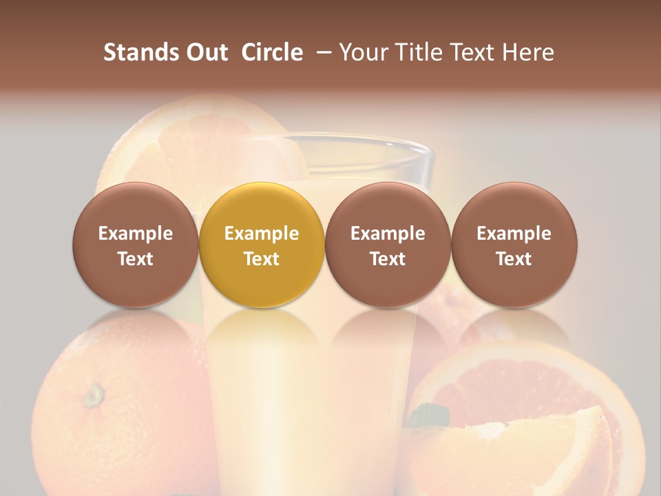 Cold Still Life Healthy PowerPoint Template