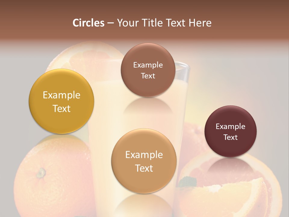 Cold Still Life Healthy PowerPoint Template