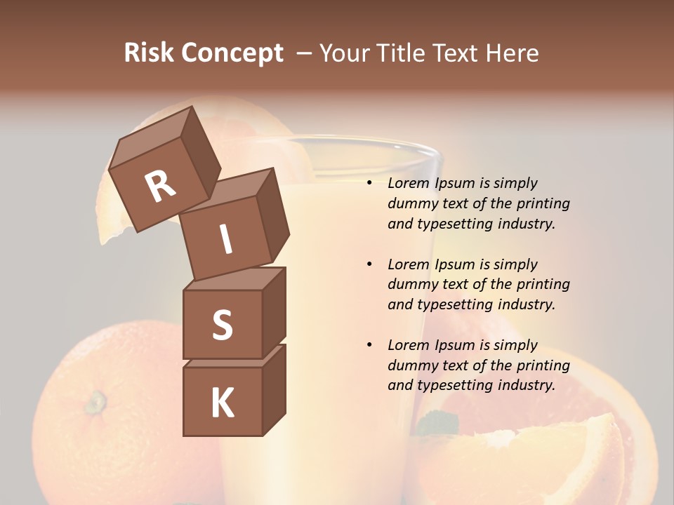 Cold Still Life Healthy PowerPoint Template