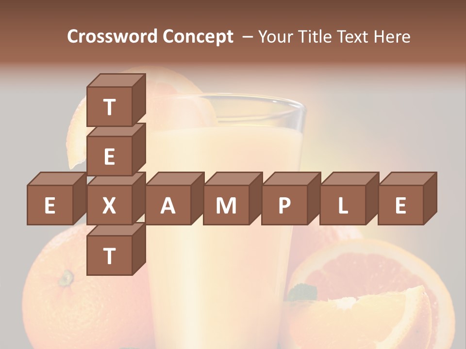 Cold Still Life Healthy PowerPoint Template