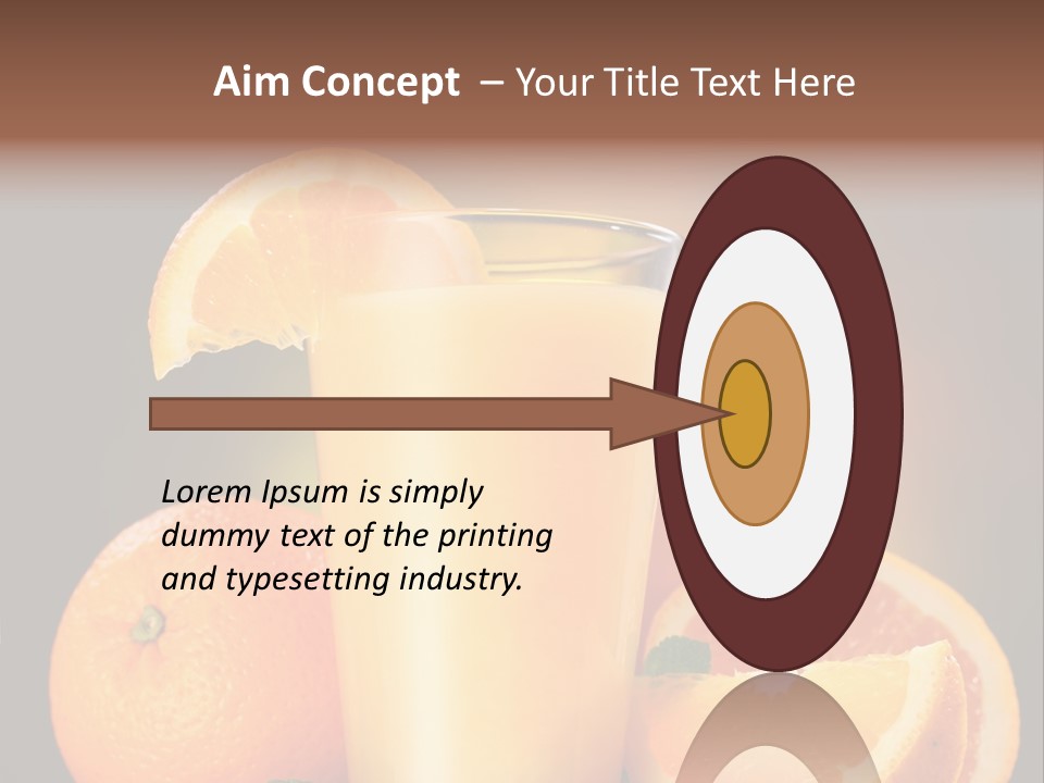 Cold Still Life Healthy PowerPoint Template