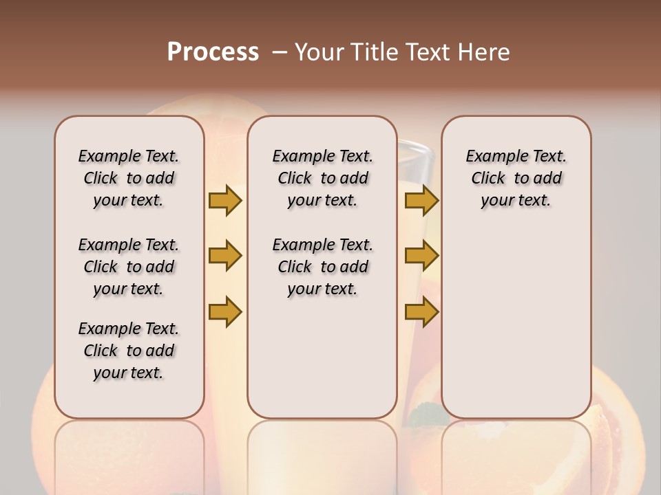 Cold Still Life Healthy PowerPoint Template