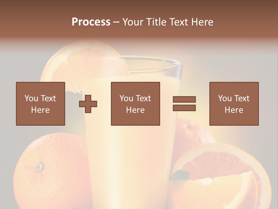 Cold Still Life Healthy PowerPoint Template