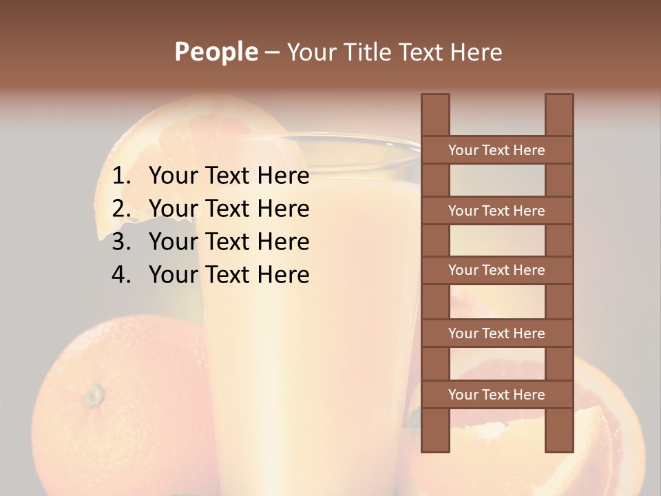 Cold Still Life Healthy PowerPoint Template