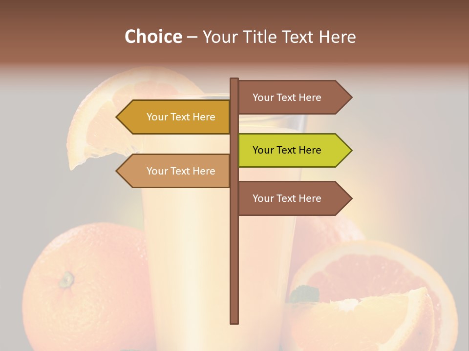 Cold Still Life Healthy PowerPoint Template
