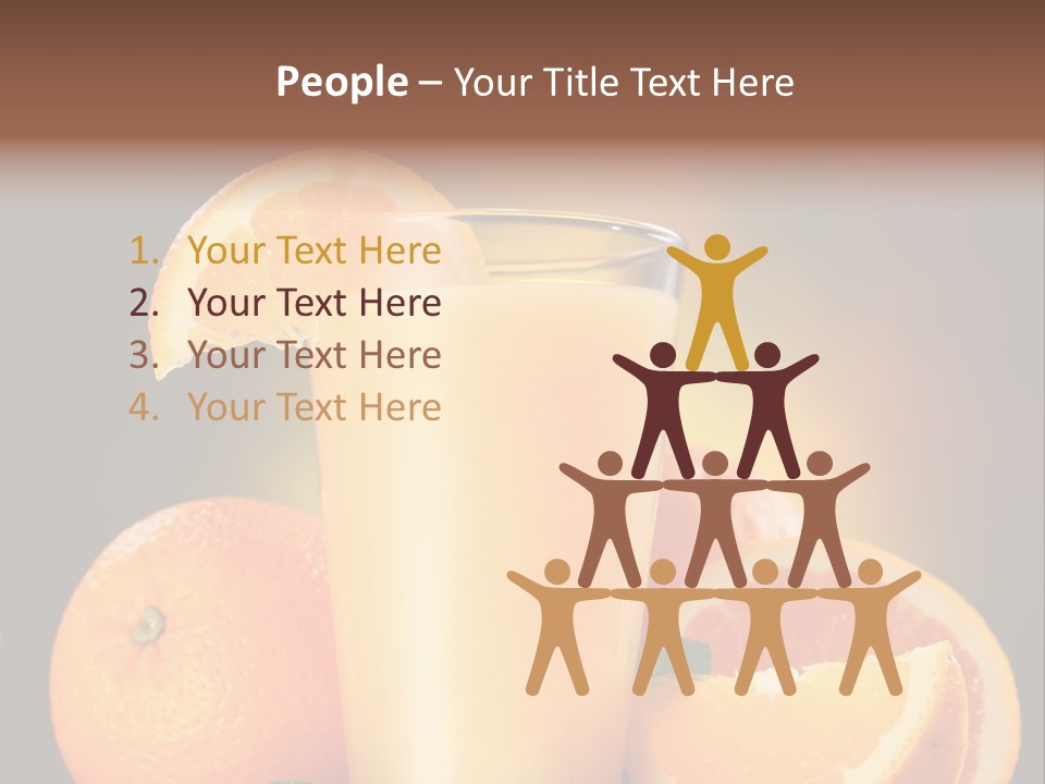 Cold Still Life Healthy PowerPoint Template