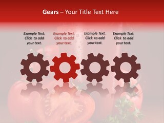 Drop Cold Table PowerPoint Template
