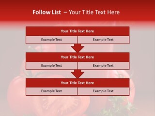 Drop Cold Table PowerPoint Template