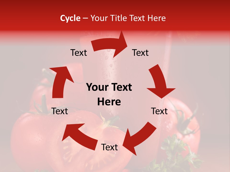 Drop Cold Table PowerPoint Template