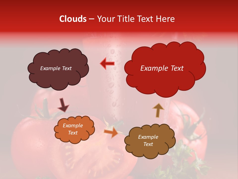 Drop Cold Table PowerPoint Template