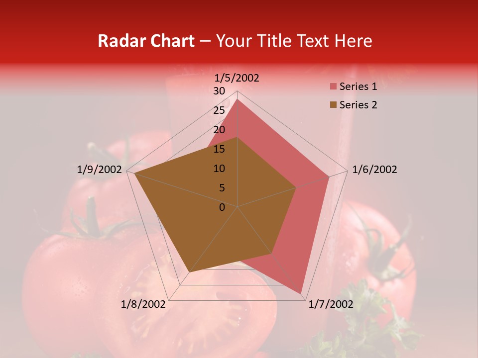 Drop Cold Table PowerPoint Template