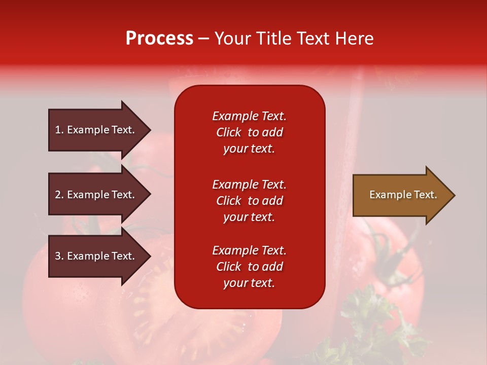 Drop Cold Table PowerPoint Template