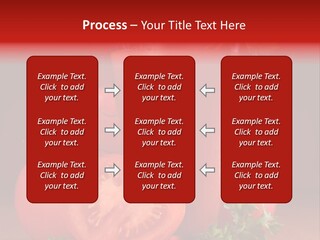 Drop Cold Table PowerPoint Template