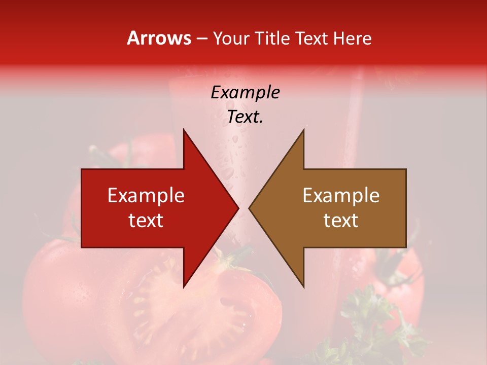 Drop Cold Table PowerPoint Template