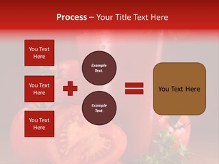 Drop Cold Table PowerPoint Template