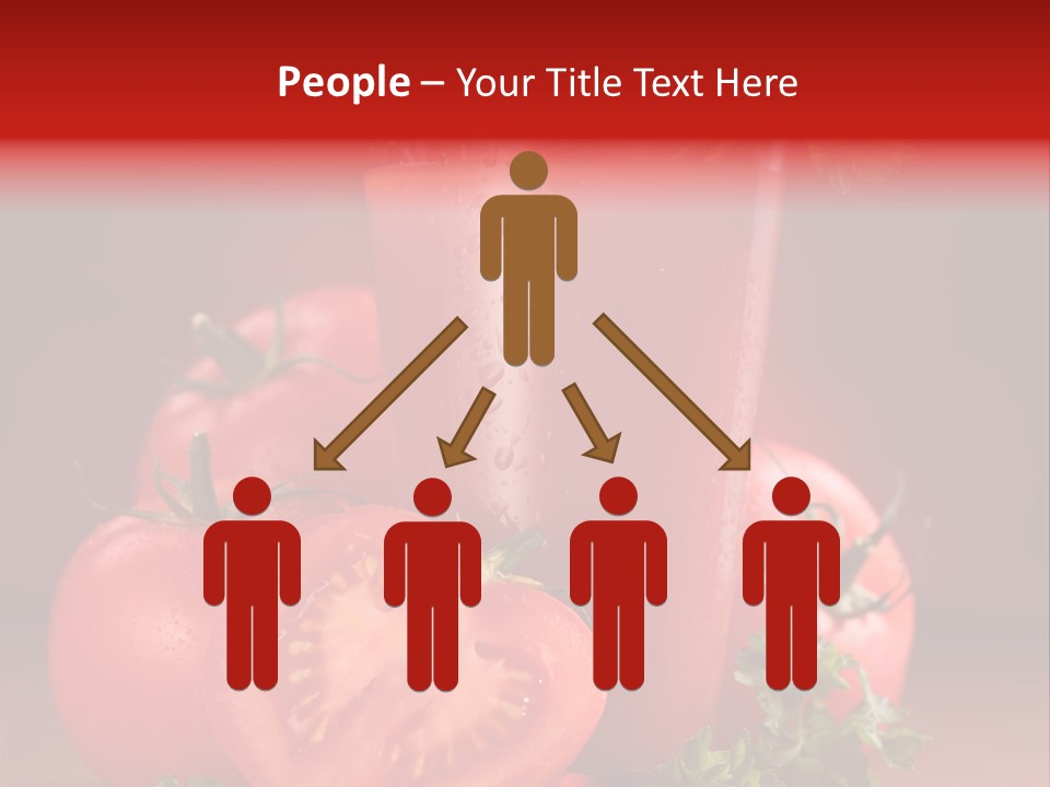 Drop Cold Table PowerPoint Template