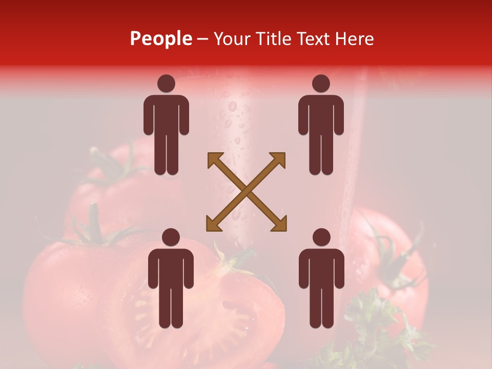 Drop Cold Table PowerPoint Template