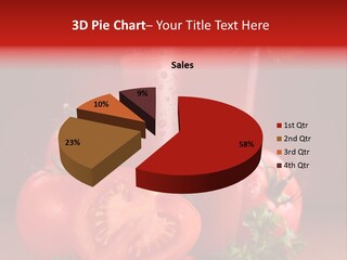 Drop Cold Table PowerPoint Template