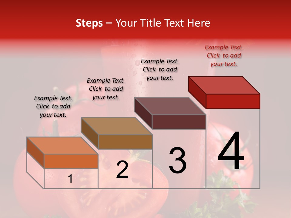 Drop Cold Table PowerPoint Template