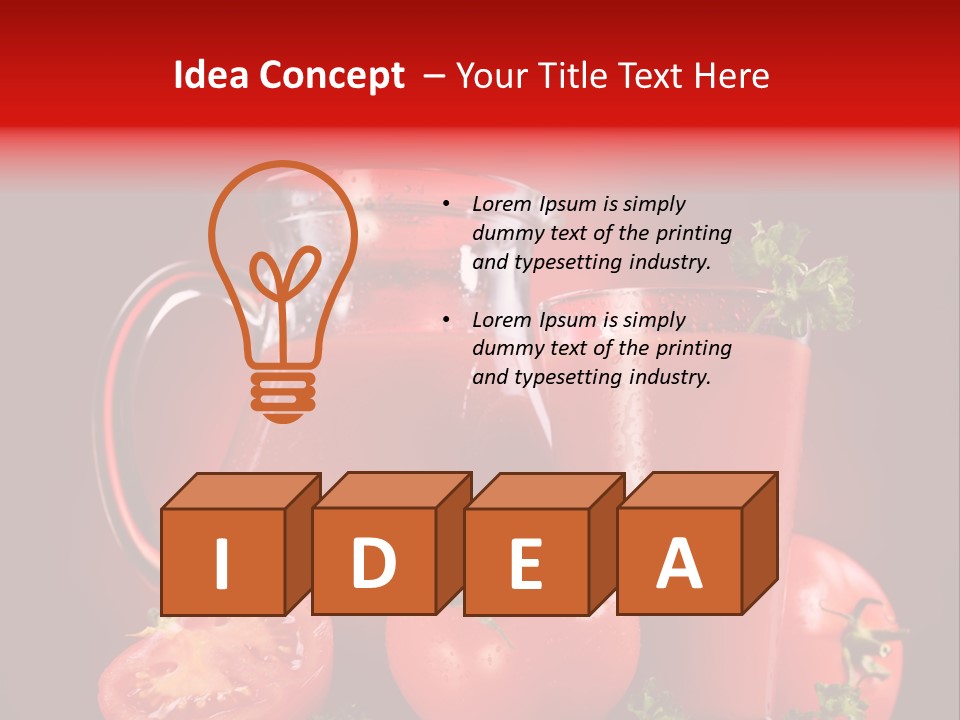 Jar Health Still Life PowerPoint Template