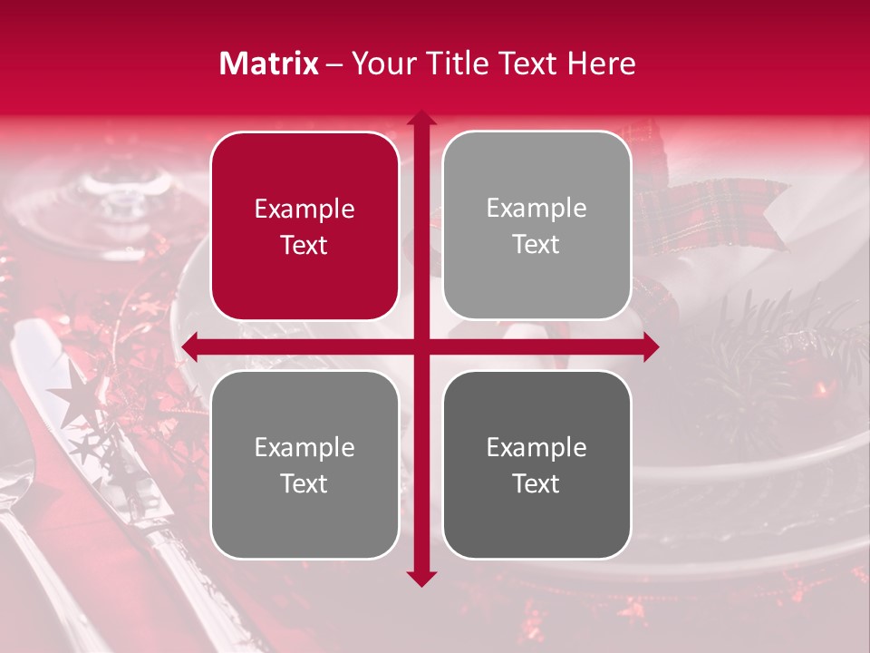 Shiny Advent Food PowerPoint Template