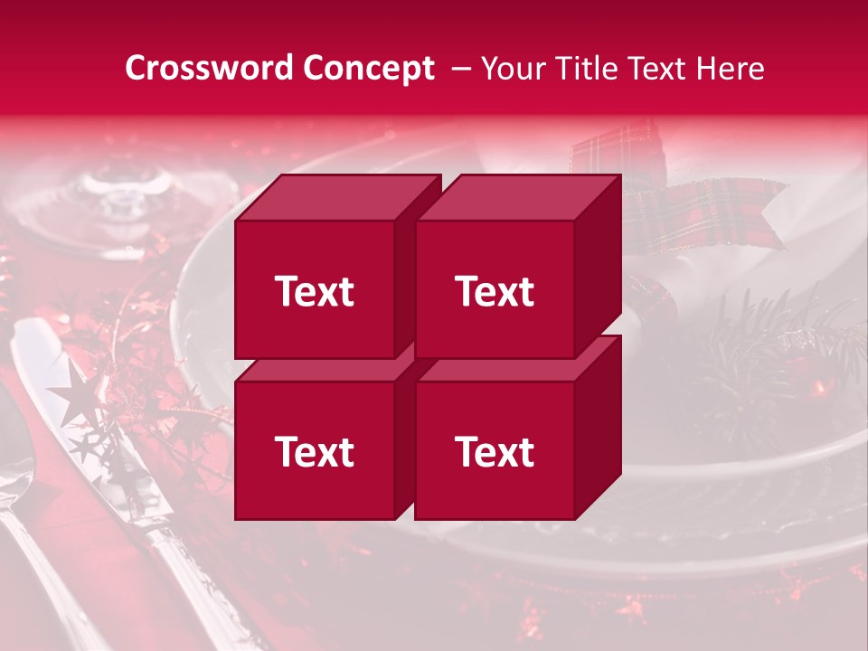 Shiny Advent Food PowerPoint Template