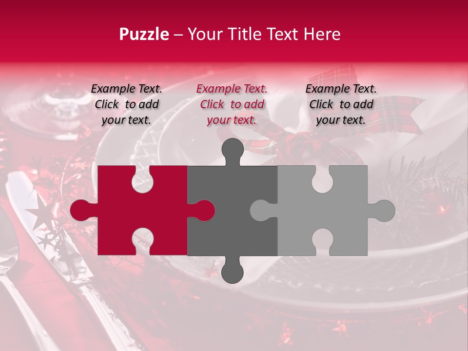 Shiny Advent Food PowerPoint Template