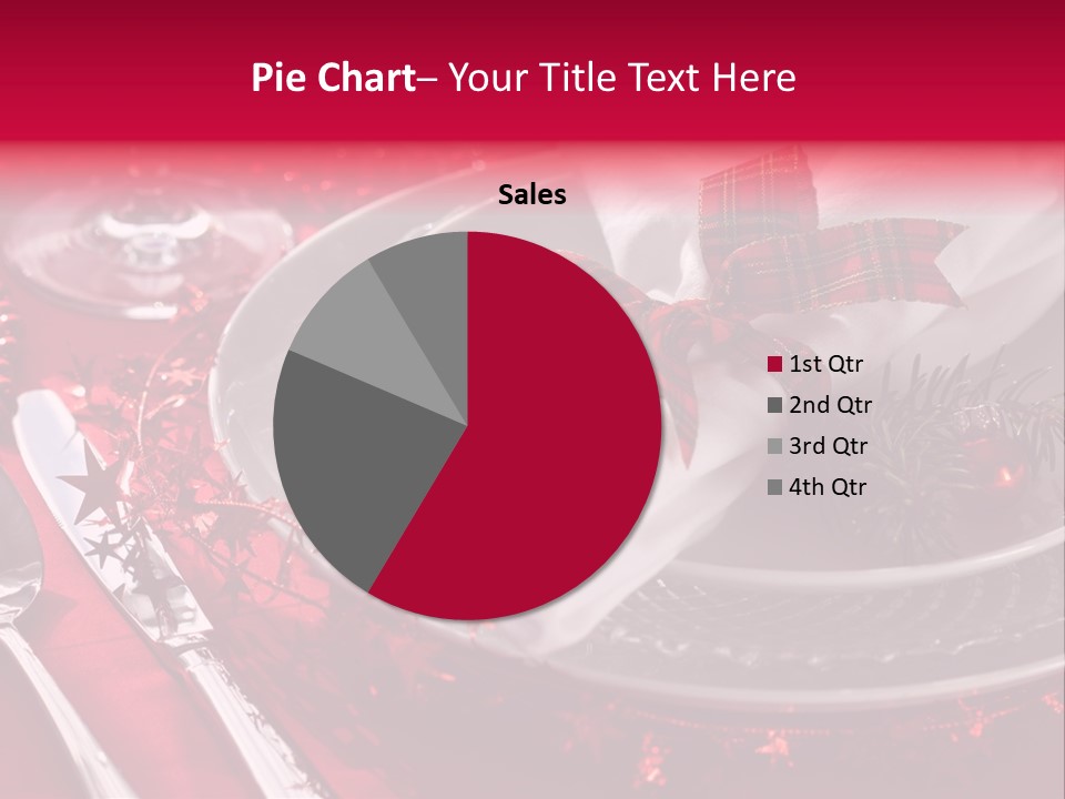 Shiny Advent Food PowerPoint Template