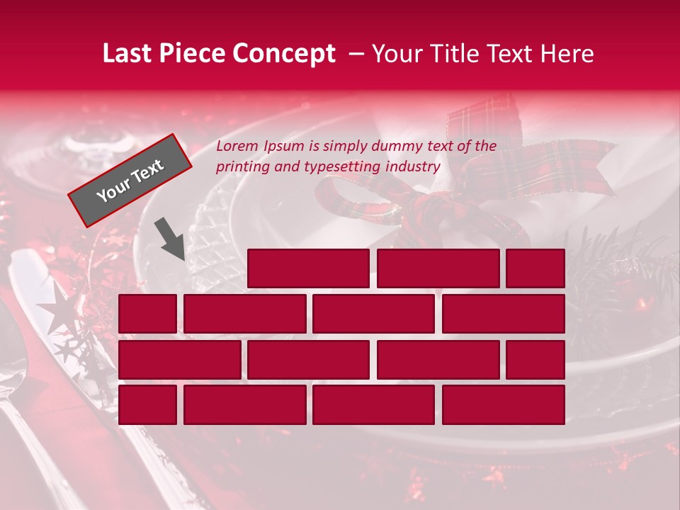 Shiny Advent Food PowerPoint Template