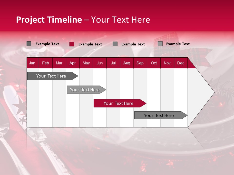 Shiny Advent Food PowerPoint Template