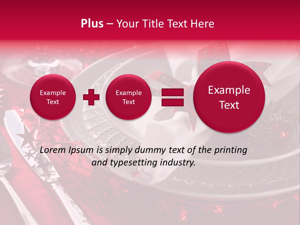 Shiny Advent Food PowerPoint Template