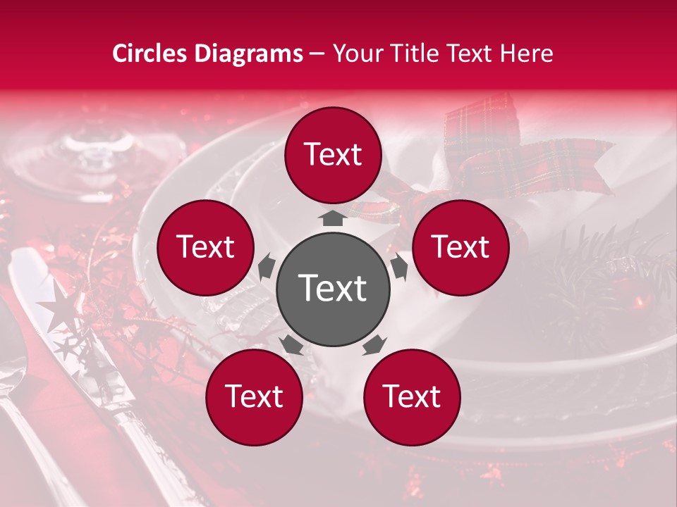 Shiny Advent Food PowerPoint Template