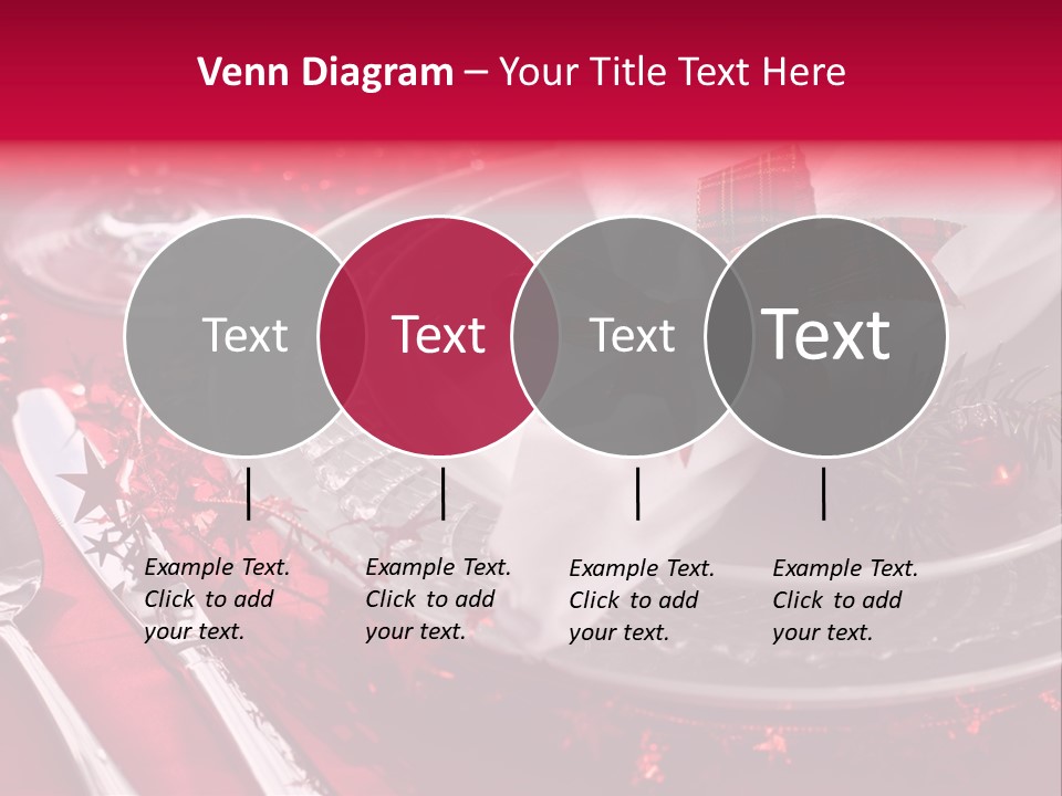 Shiny Advent Food PowerPoint Template